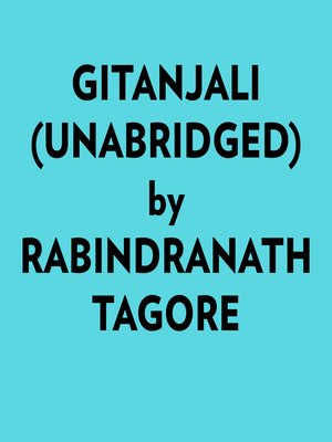 cover image of Gitanjali (Unabridged)